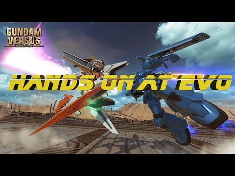 Gundam Versus   Hands on at EVO