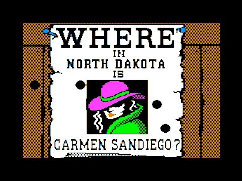 Where in North Dakota is Carmen Sandiego? shortplay (Apple II - Broderbund)