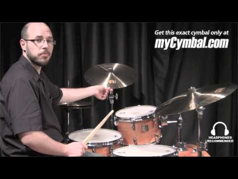 Meinl 16" Byzance Jazz Thin Crash Cymbal - Played by Gabriel Harris (B16JTC-1072209H)