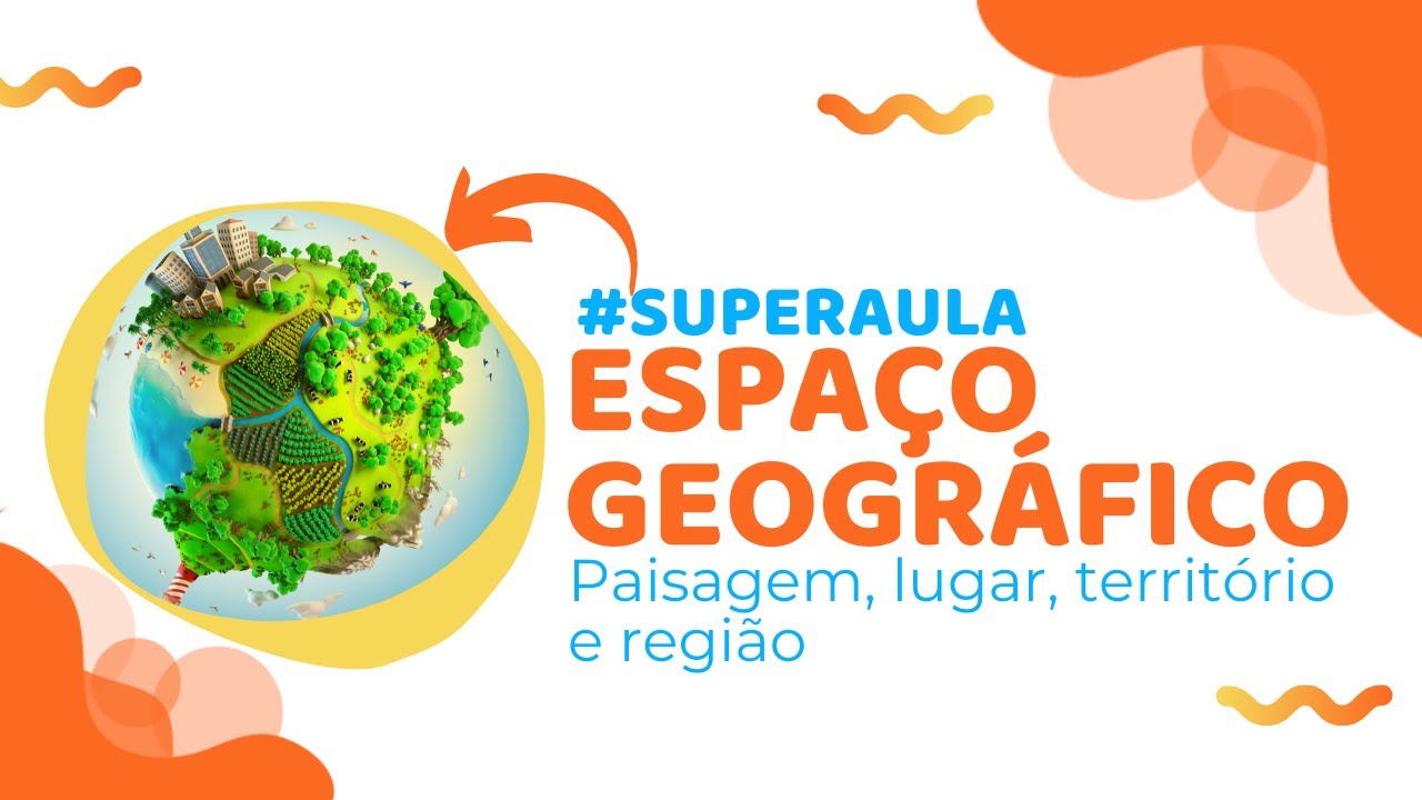 O QUE É O ESPAÇO GEOGRÁFICO? - Paisagem, lugar, território e região | Geografia 1ep.