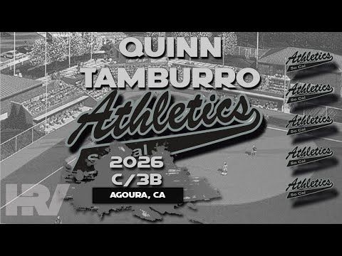 2026 Quinn Tamburro 🥎 Catcher and Third Base, Softball Skills Video - So Cal A’s
