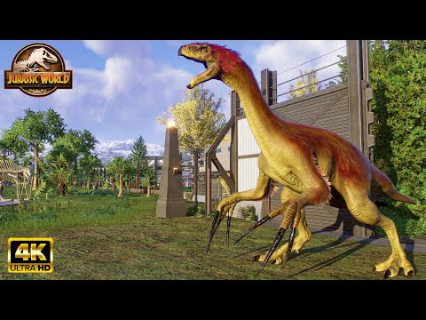 Biosyn Sanctuary Movie 4K - All 97 Dinosaurs and Reptiles