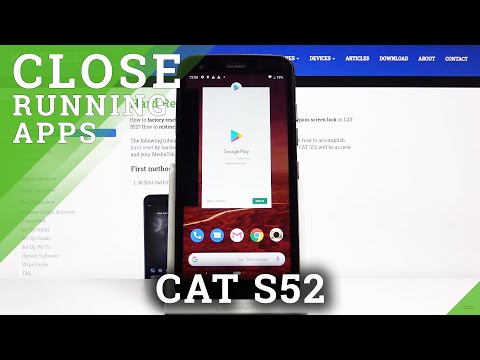How to Turn Off Running Apps in CAT S52 – Disable Running Apps in Background