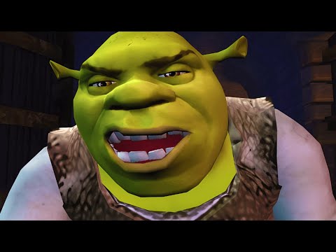 Shrek Super Slam All Cutscenes | Game Movie (PS2, GCN) 4K
