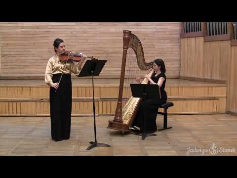 Henriette Renié, Andante Religioso for harp and viola / 1895