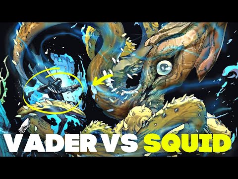 When Darth Vader Battled a GIANT SQUID Under Water - Star Wars Canon Explained