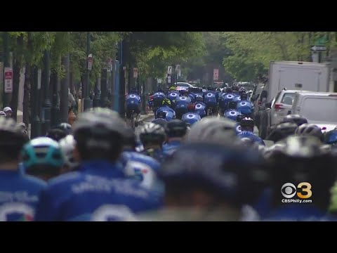 2022 Police Unity Tour Passes Through Philly As Officers Head To Washington, DC