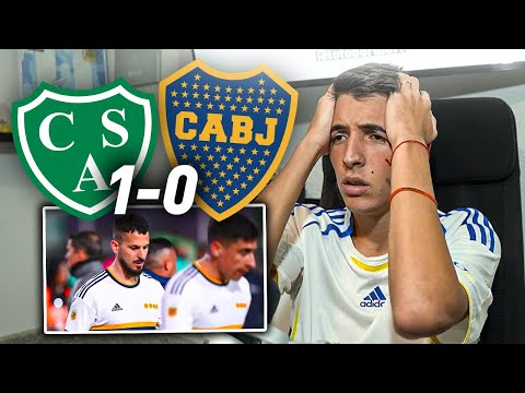 SARMIENTO 1 - BOCA 0 - SPICY REACTION - League Cup - Matchday 2 - Toto Bordieri