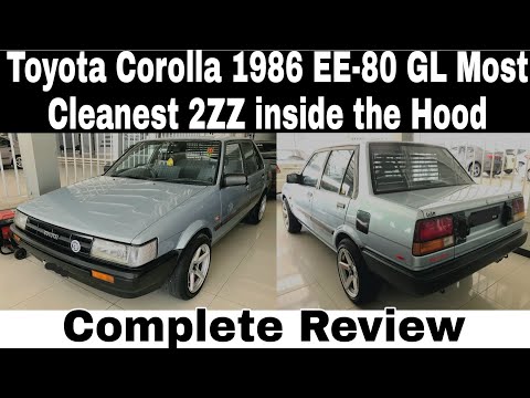 Thumbnail for Toyota Corolla EE-80 GL 1986 | 2ZZ-GE 1.8 Manual | Factory Condition | Detailed Review | Cars Hunt by Toyota Corolla (E80)