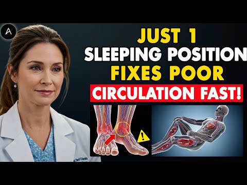 Seniors, THIS Sleeping Position to Increase Blood Flow in Legs Fast | Senior Health