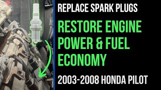 Honda Pilot spark plug replacement