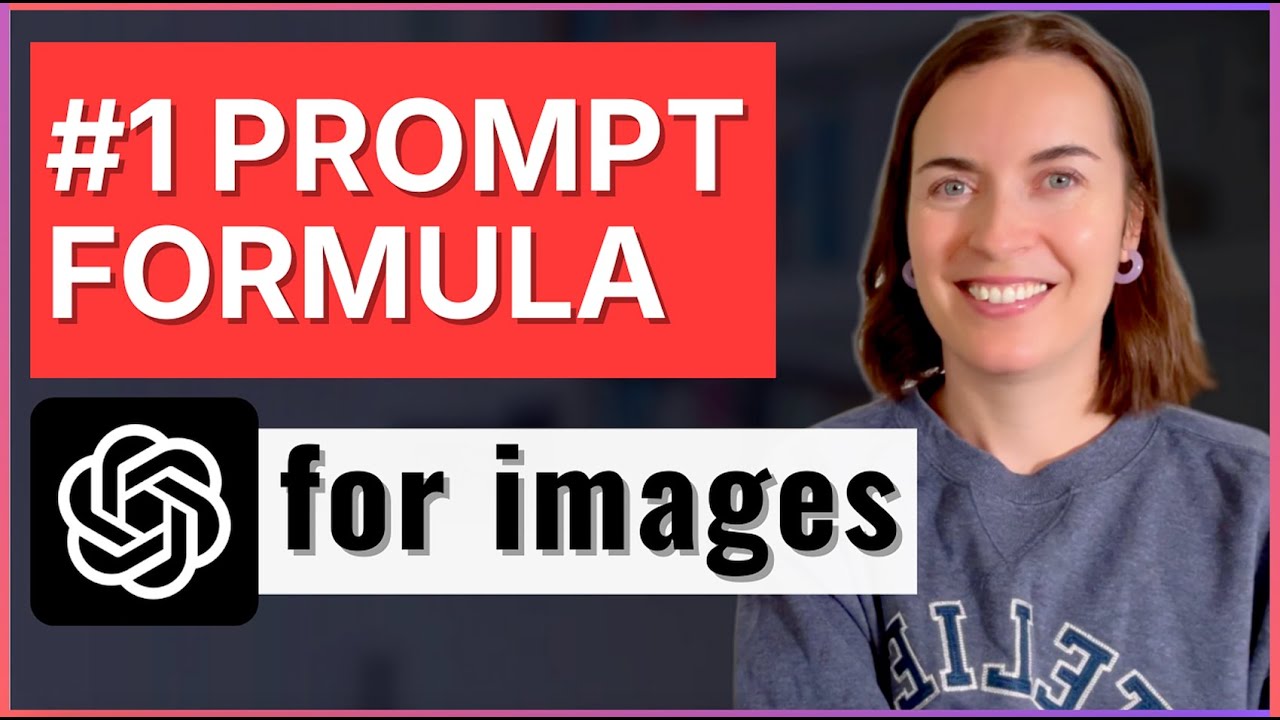 ChatGPT Image Prompt Formula for Generating Great AI images (beginner friendly!)