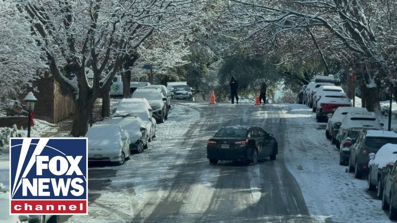 LIVE: Snow and ice hit Mid-Atlantic — dangerous travel conditions in Virginia