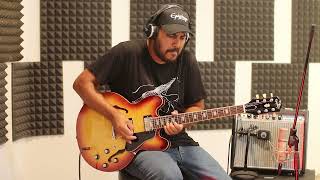 Video thumbnail for Epiphone ES-335 Figured Tea Burst Jamming Test by Pablo Melpignano