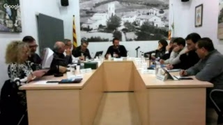 Ple municipal de 15 de març de 2018
