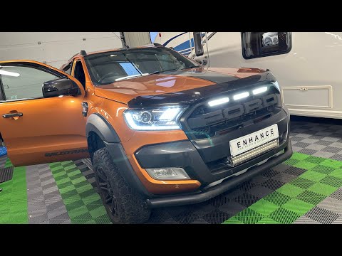 Ford Ranger 2018 with Pandora & remote start security upgrade