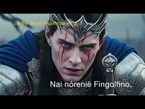 🎵 Fingolfin: Epic Ballad of the High King of the Noldor 🎵Norenie Fingolfino🎵 captions in english