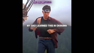 sam and mr miyagi drum technique parallel - deja vu edit #cobrakai #thekaratekid