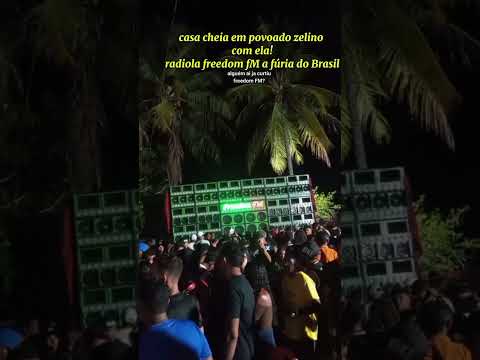 festejo de santos rés em povoado zelino primeira Cruz-MA,  com a rádiola freedom FM