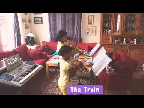 Helt vannlige tirsdag kvelds, trompet øvelser !