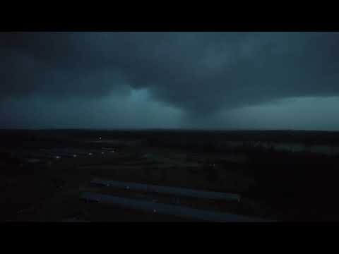 Funnel Looms as Severe Weather Lashes Louisiana