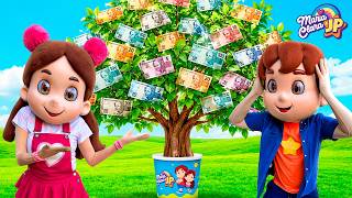 Maria Clara e JP e a Árvore de Dinheiro Mágica! 🌳💵