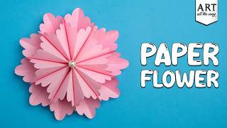 DIY Paper Flower | Easy Paper Flower Craft | Stunning DIY Flower in Minutes