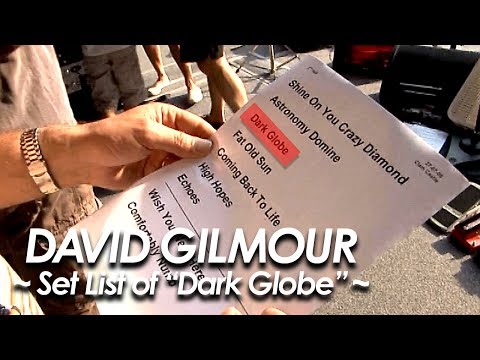 PINK FLOYD：DAVID GILMOUR 『 Dark Globe 』tribute to Syd Barrett