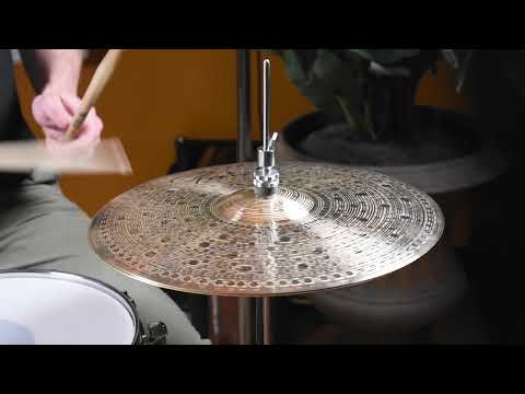 14" Paiste Signature Dark Energy Hi-Hat Cymbal Pair Mark I 968g/1436g *Video* image 12