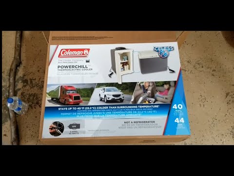 Coleman Powerchill Thermoelectric Cooler Iceless