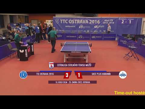 TTC Ostrava 2016 - SKST PLUS Hodonín 3:1