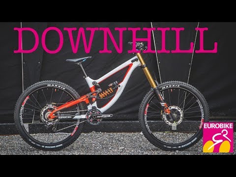 best DOWNHILL BIKES for 2018 from the EUROBIKE 2017 in detail [4K]