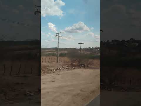 Chegando na cidade de Mombaça-CE