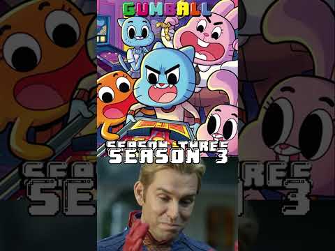 Gumball seasons ranked | #shorts