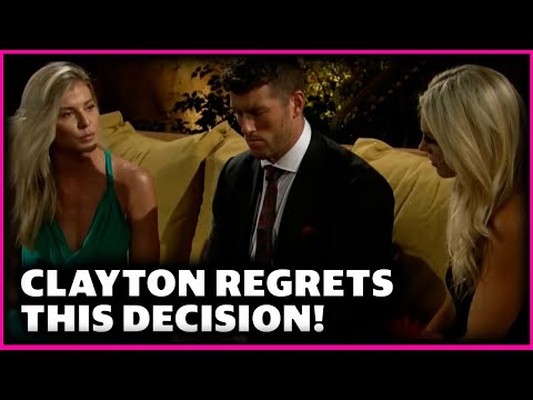 The Bachelor Clayton Apologizes To Elizabeth After Sending Her Home