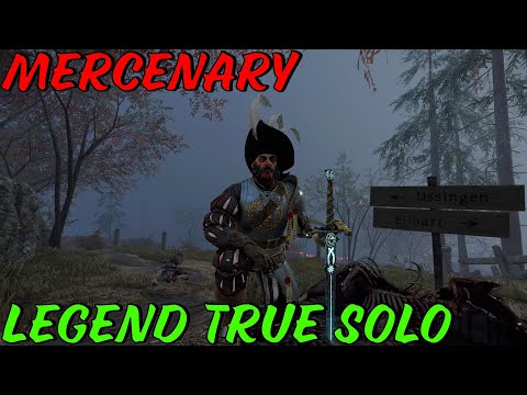 Mercenary | Legend True solo | Greatsword | Empire in Flames | Warhammer Vermintide 2