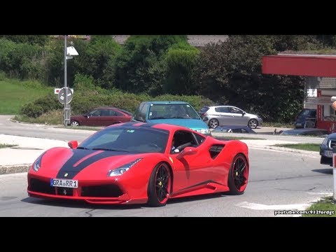 Novitec Rosso Ferrari 488 GTB CRAZY Sound - How a 488 should sound!