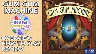 Gum Gum Machine Board Game Overview, How to Play & Review
