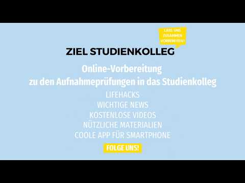 ZielStk | Studienkolleg