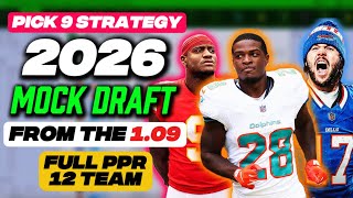 The BEST Fantasy Football Draft Strategy From Pick #9 (2026 ESPN Mock Draft)