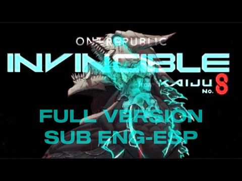 Invincible (from Kaiju No. 8) (FULL) IA song sub eng-esp