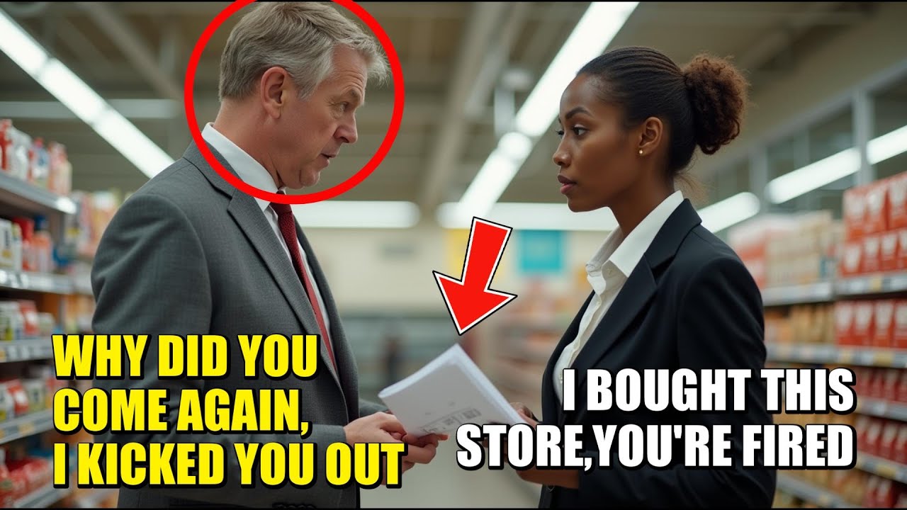 Supermarket Manager Accused Black Woman Of Stealing But She Came Back To Buy The Store And Fire Him