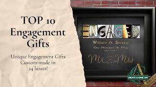 Top 10 Engagement Gift Ideas for Newly Engaged Couple