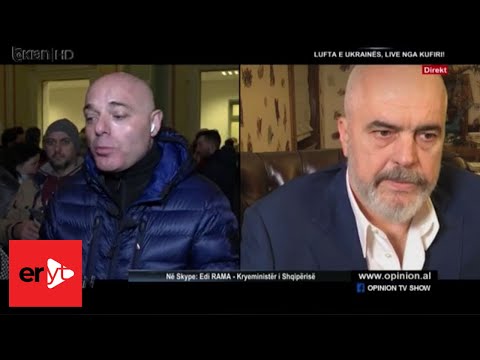 Kryeministri Edi Rama - Live në OPINION
