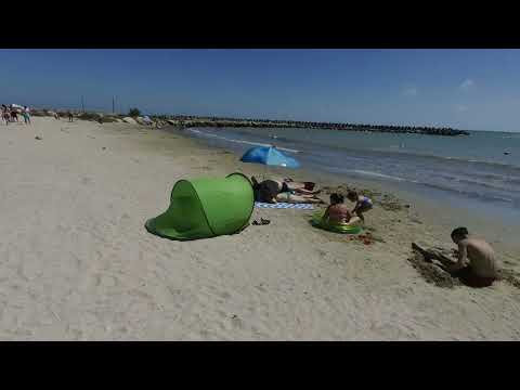 Corsican beach and surroundings in Mangalia