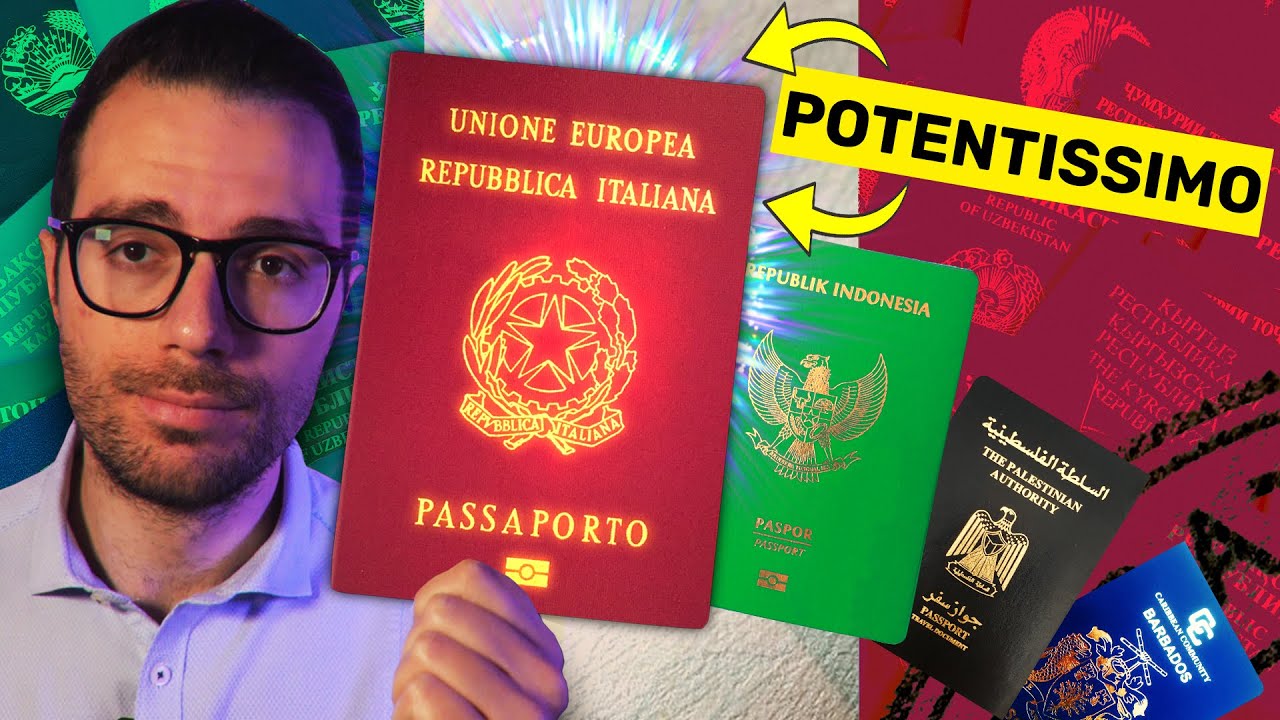 Il Passaporto italiano è FORTISSIMO, sapevatelo