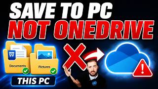 How To Store Files on Your Computer and Not on OneDrive!