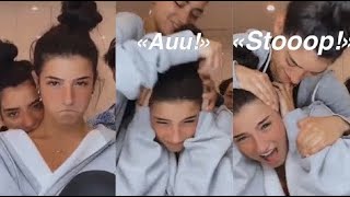 Charli damelio and dixie FIGHT on Instagram live | FULL VIDEO