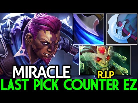 MIRACLE [Anti Mage] Last Pick Counter Medusa Ez Top Pro Carry Dota 2