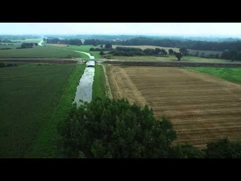 von oben - Essen(Oldenburg)